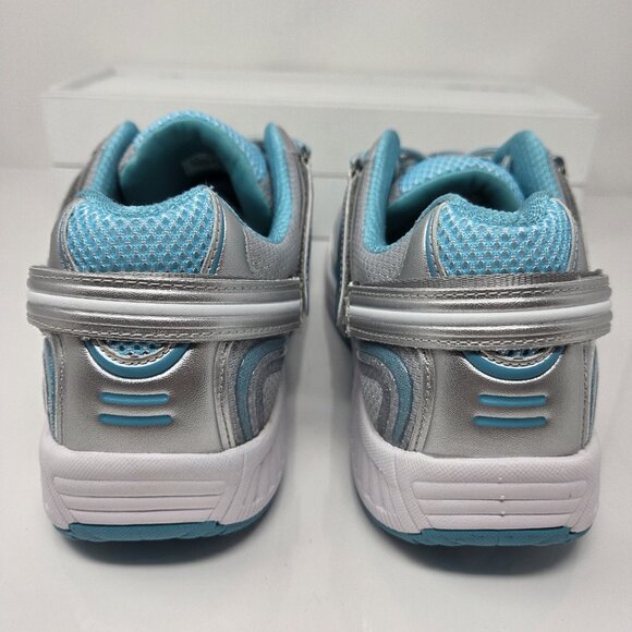 ORTHOFEET 973 Bio Fit Verve 11.5 Turquois Gel Tie-less Orthotic Comfort Sneakers - Picture 6 of 9